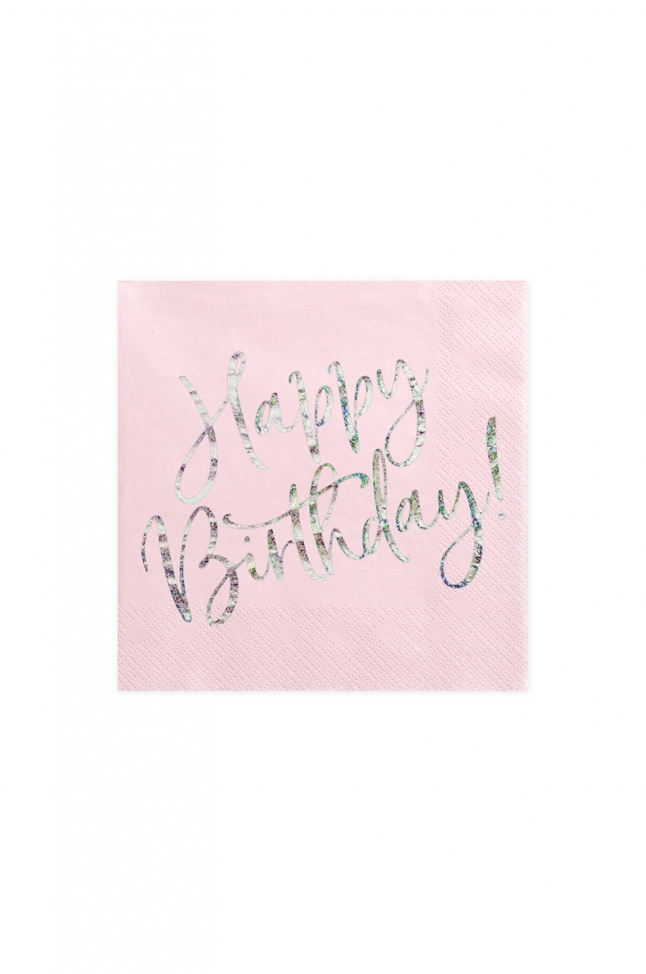 Servietten Happy Birthday