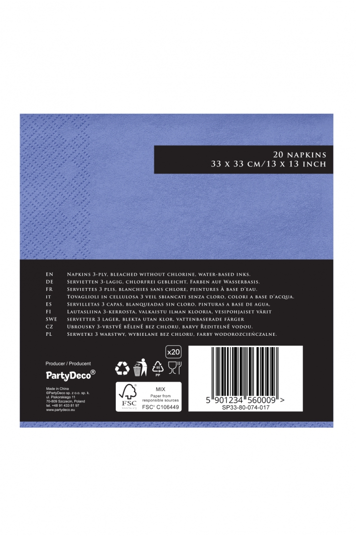 Napkins Happy Birthday