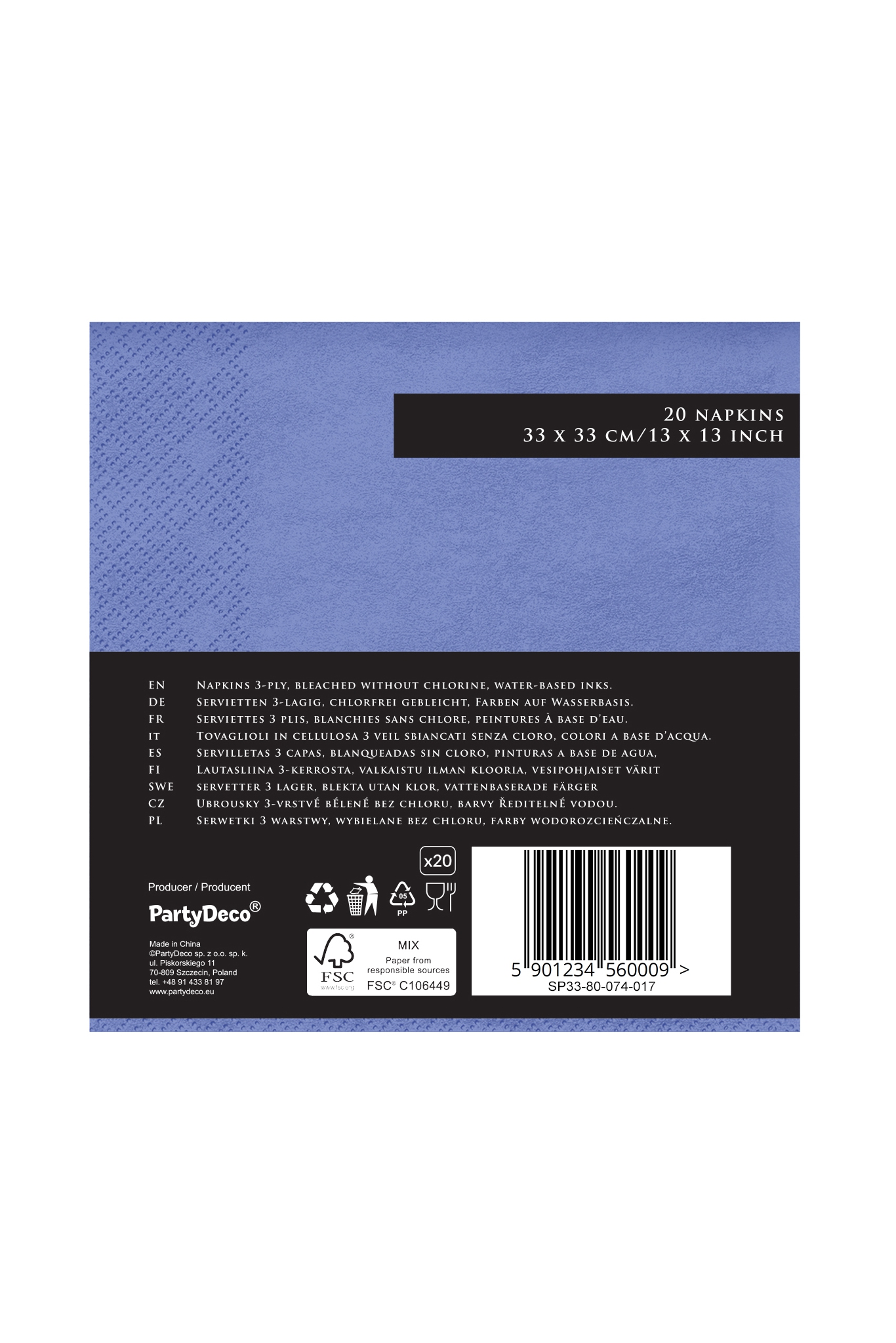 Napkins Happy Birthday