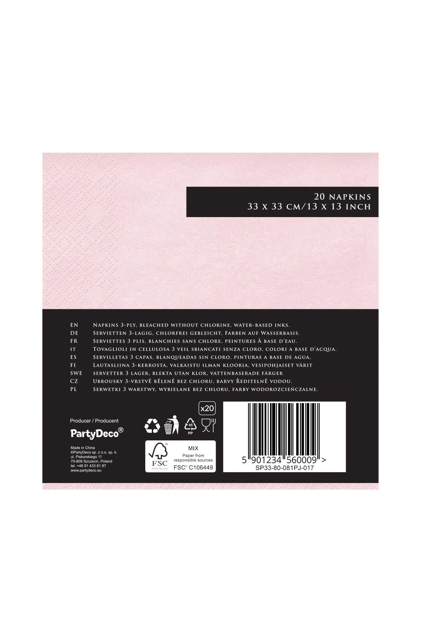 Napkins Happy Birthday