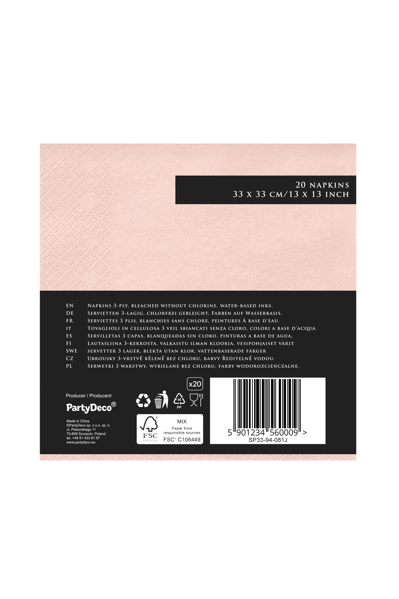 Napkins Holy Baptism