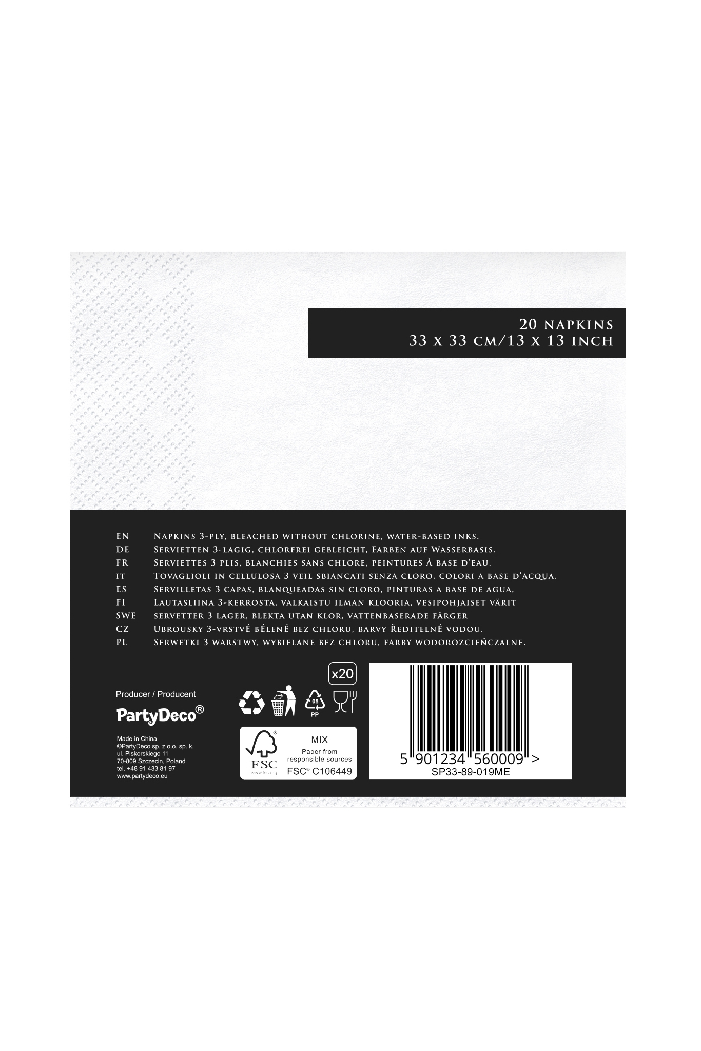 Napkins Holy Baptism