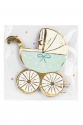 Papierservietten Kinderwagen