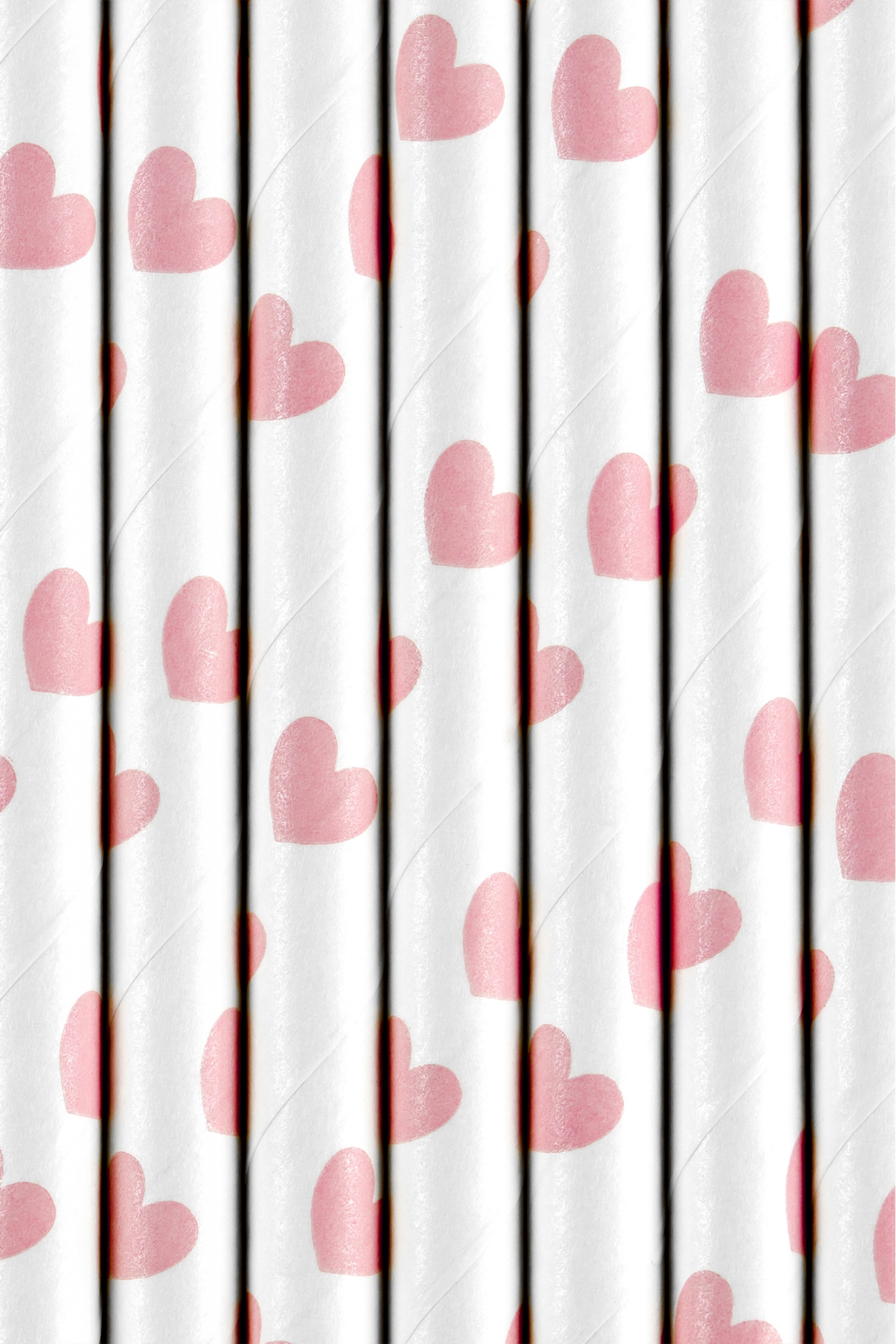 Paper straws Hearts