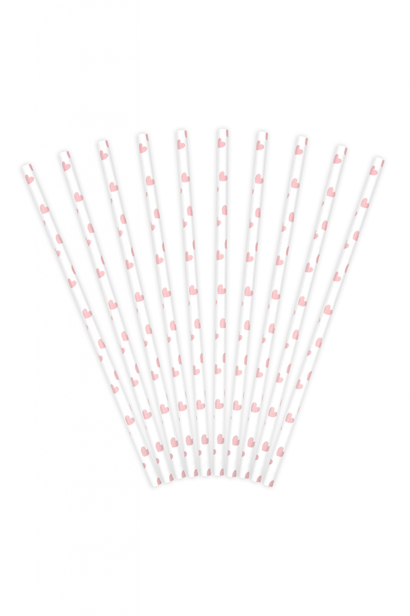 Paper straws Hearts