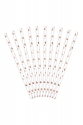 Paper straws Hearts