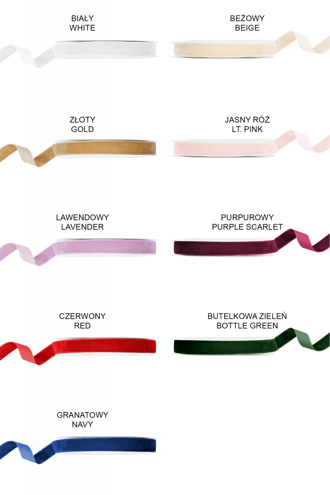 Velvet ribbon 25mm/10m