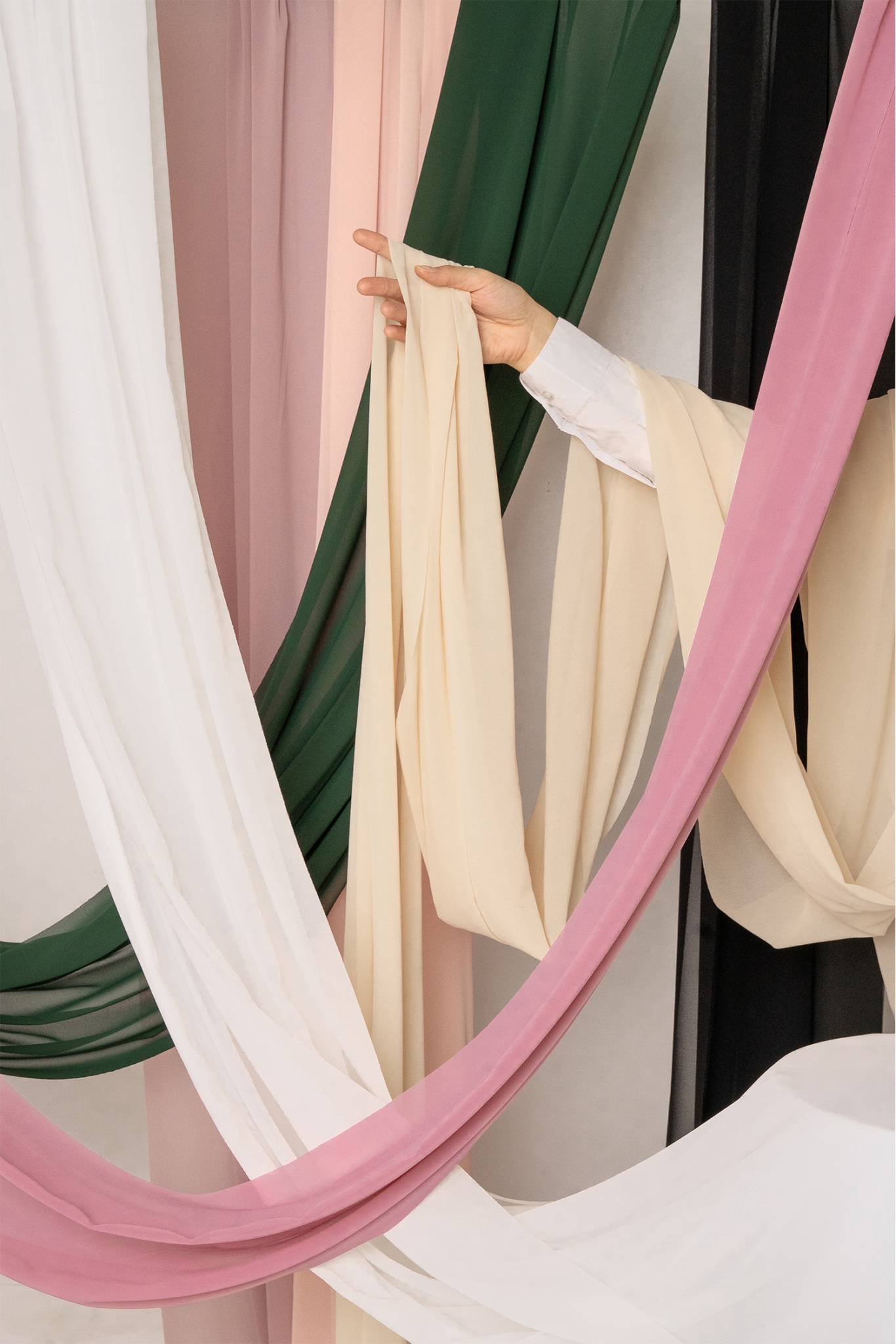 Chiffon table runner 0,48 x 5 m