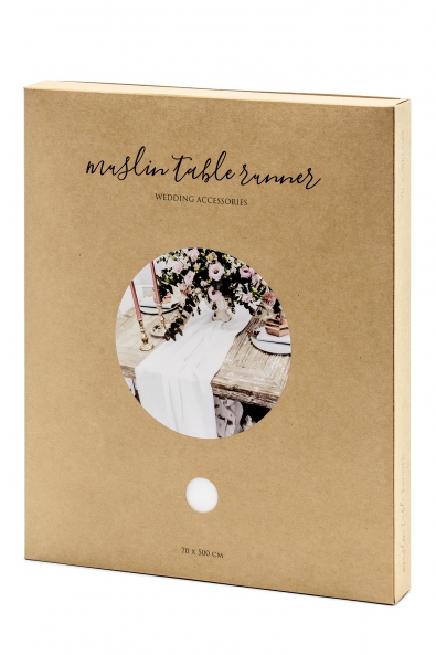 Muslin table runner 0,70x5m