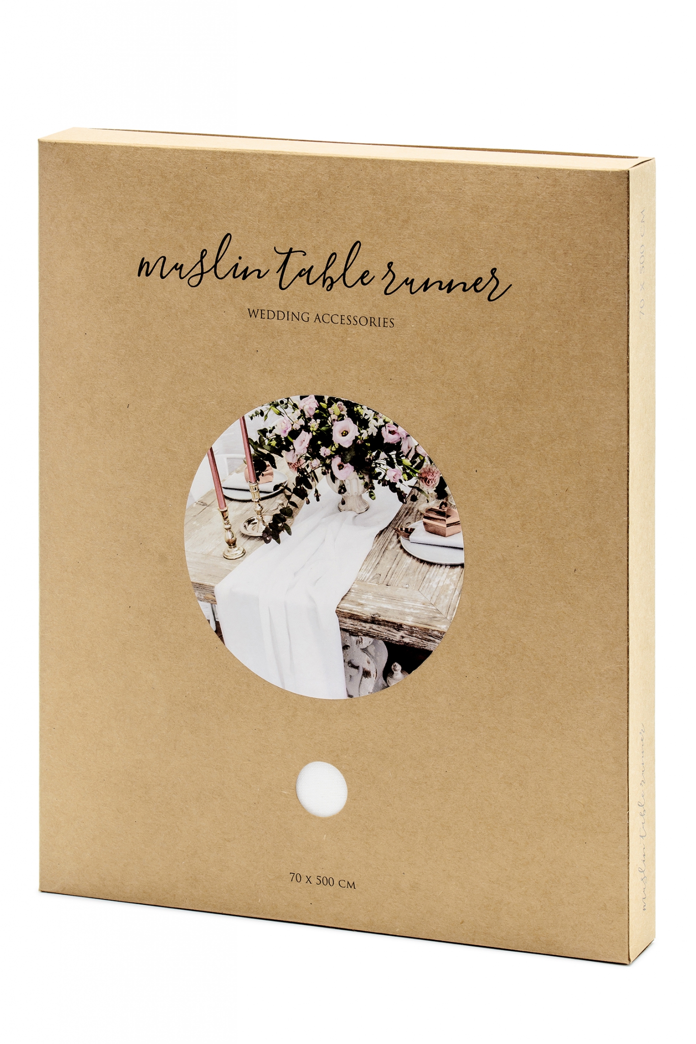 Muslin table runner 0,70x5m