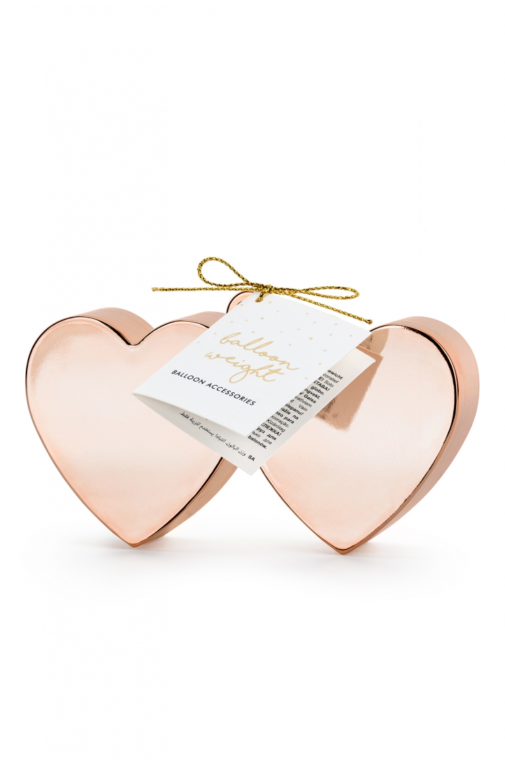 Balloon weight hearts