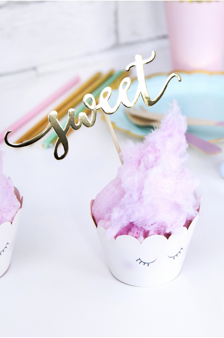 Unicorn cupcake liners