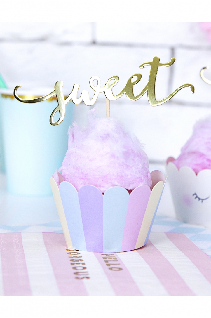 Unicorn cupcake liners