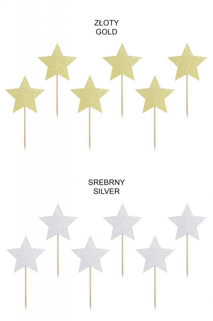 Cupcake decorations Star