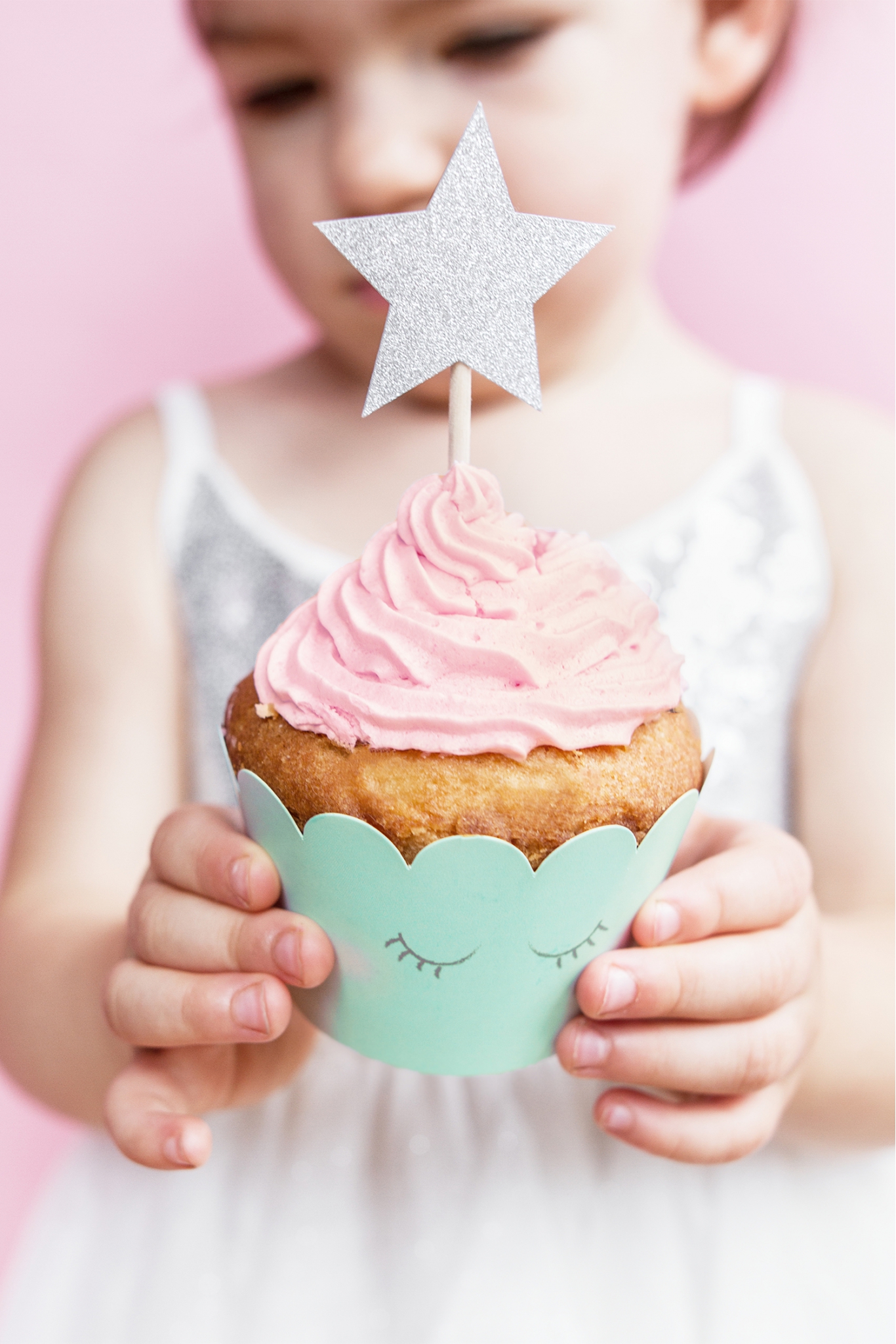 Cupcake decorations Star