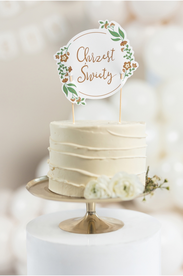 Cake topper "Holy Baptism"