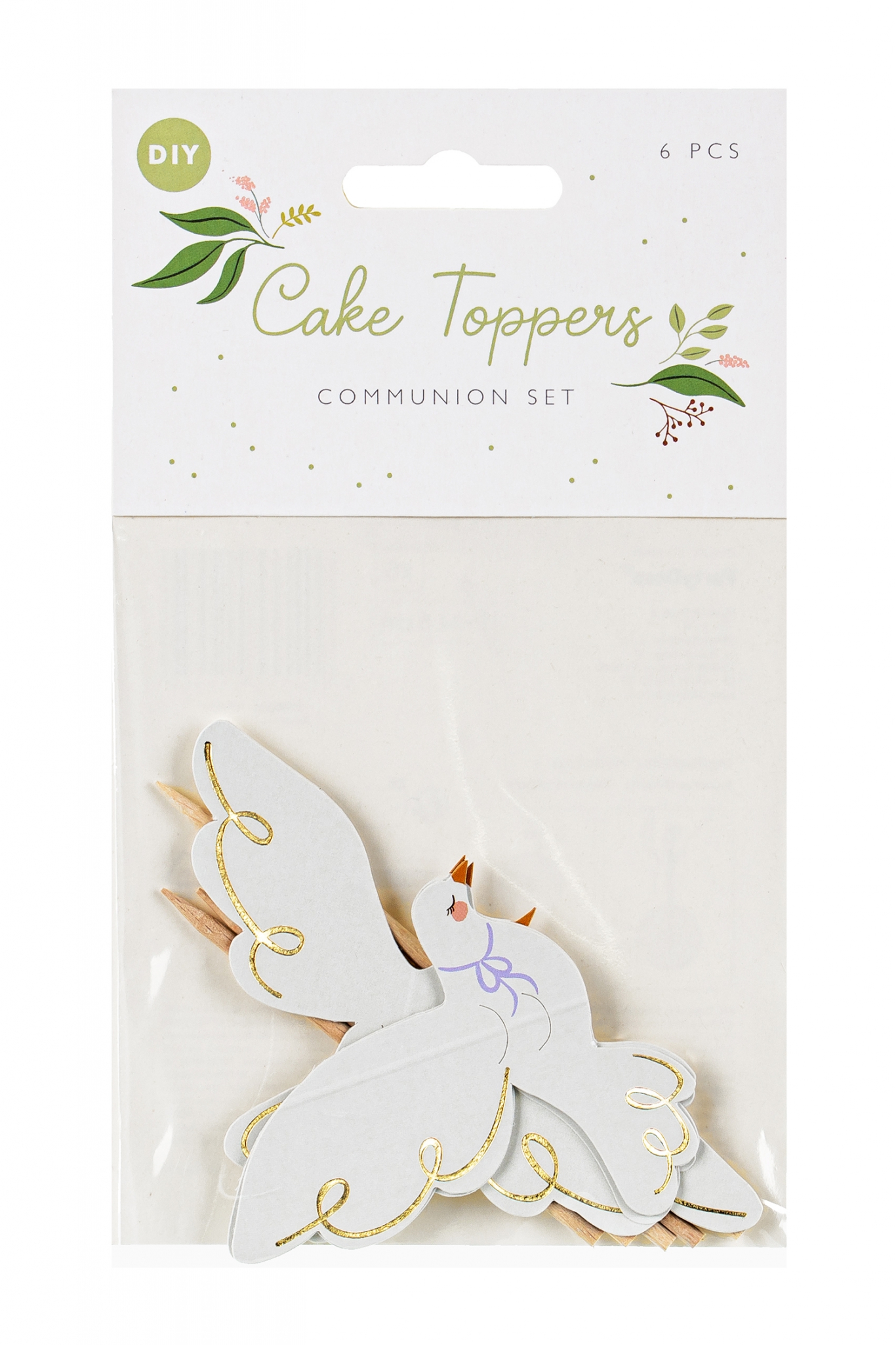 Cupcake decorations - Doves