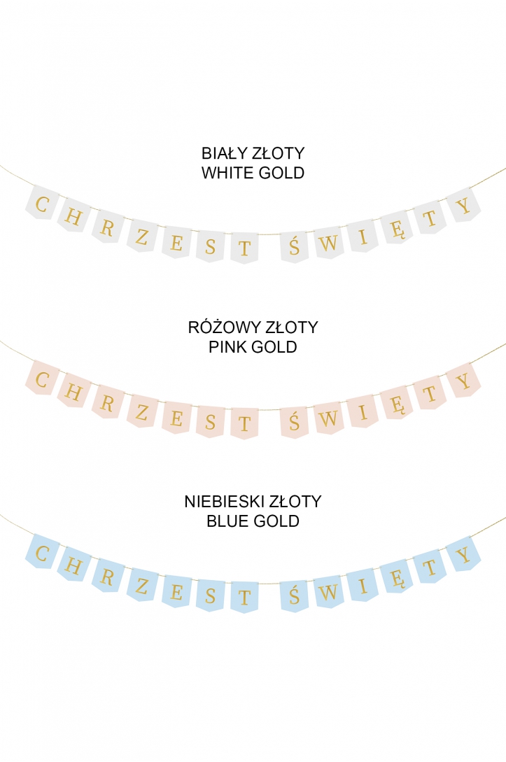 Baner ''Chrzest Święty''