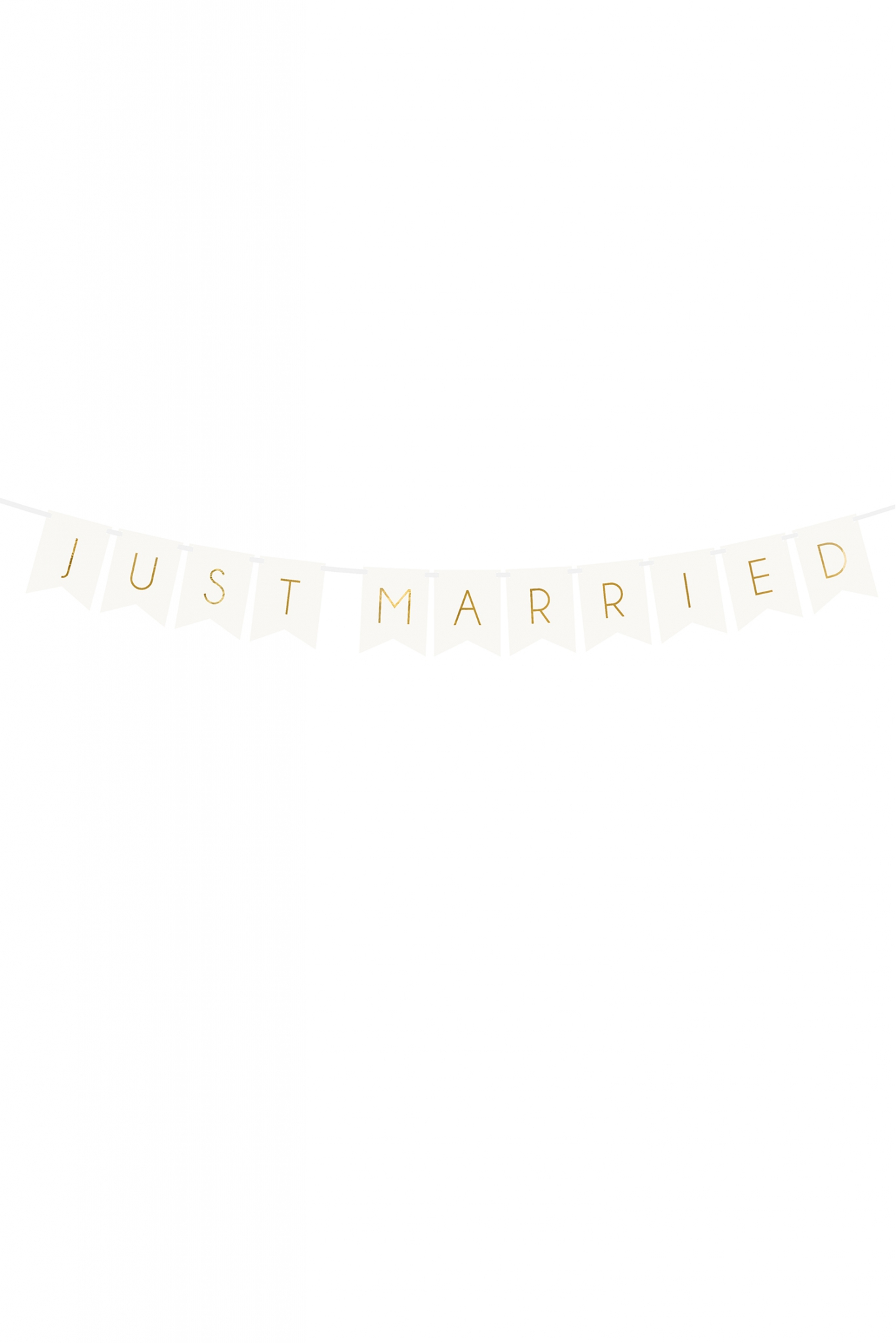 Banner Just Married