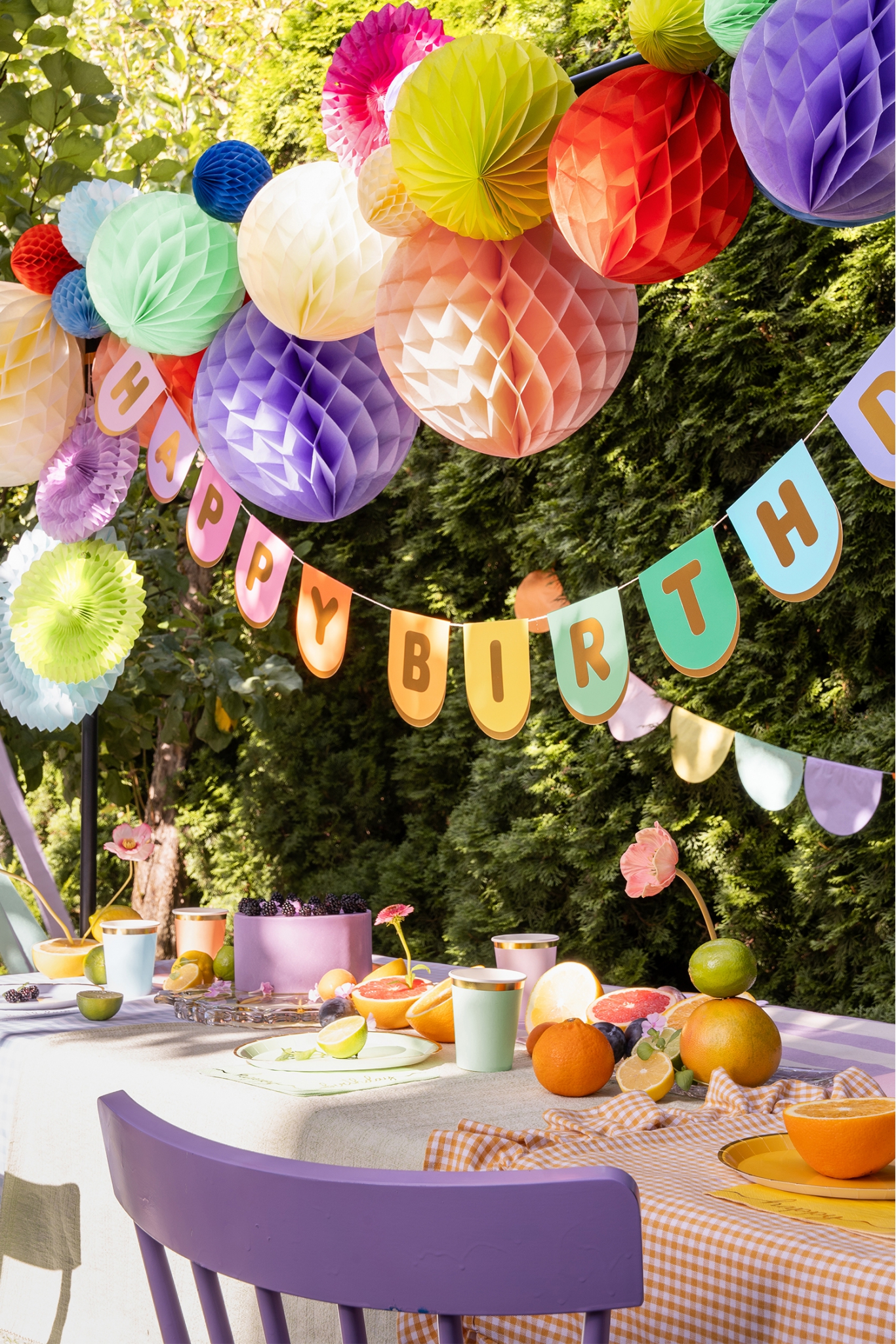 Banner Happy Birthday mix