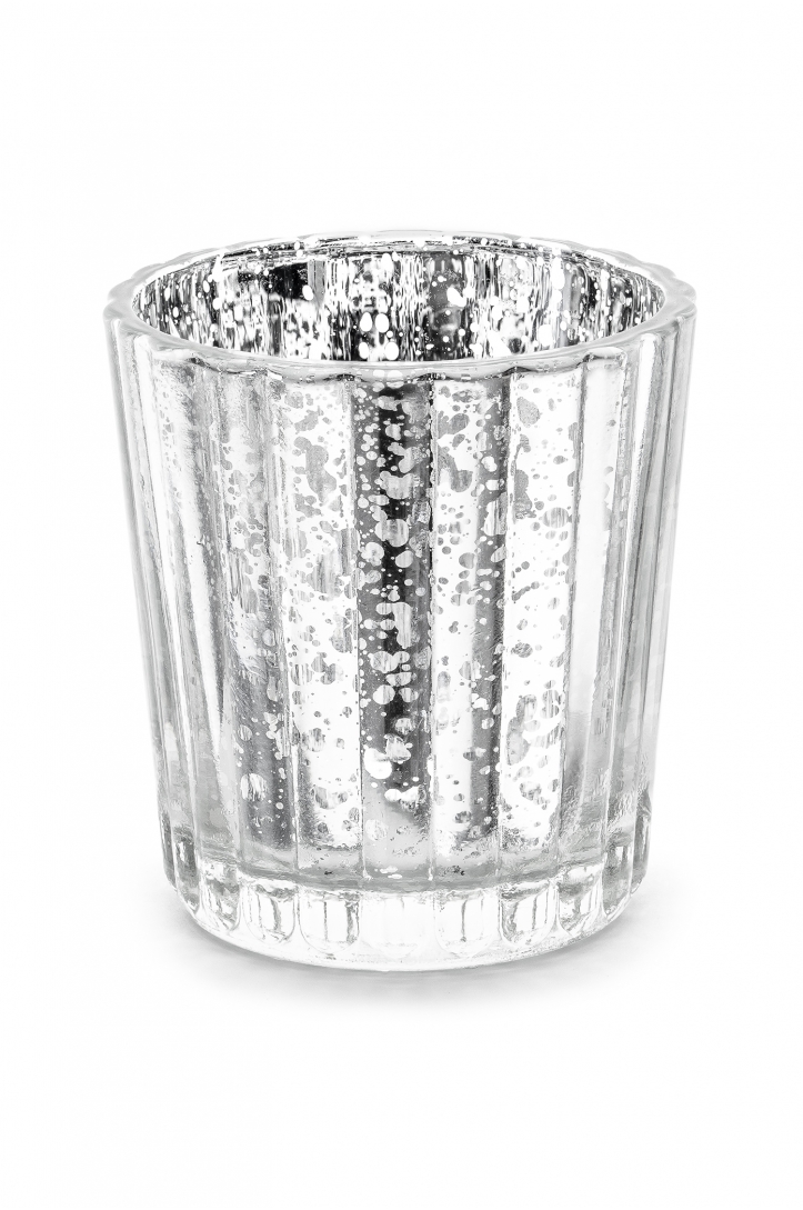 Glas Kerzenhalter 6cm