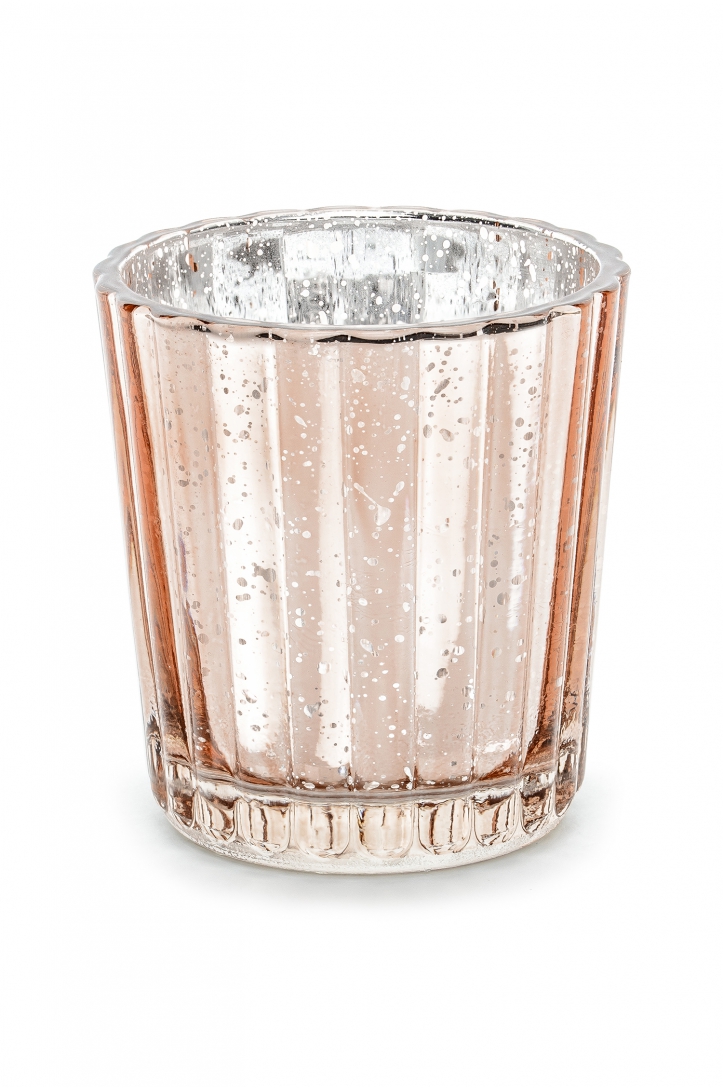 Glas Kerzenhalter 6cm