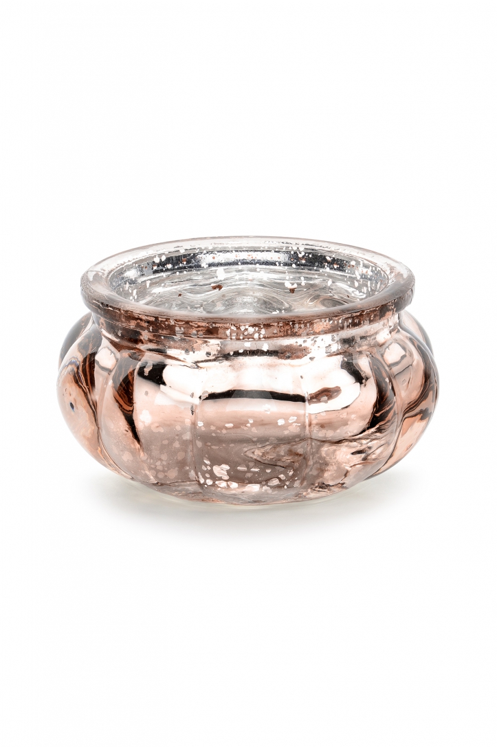 Glass candle holder 3cm