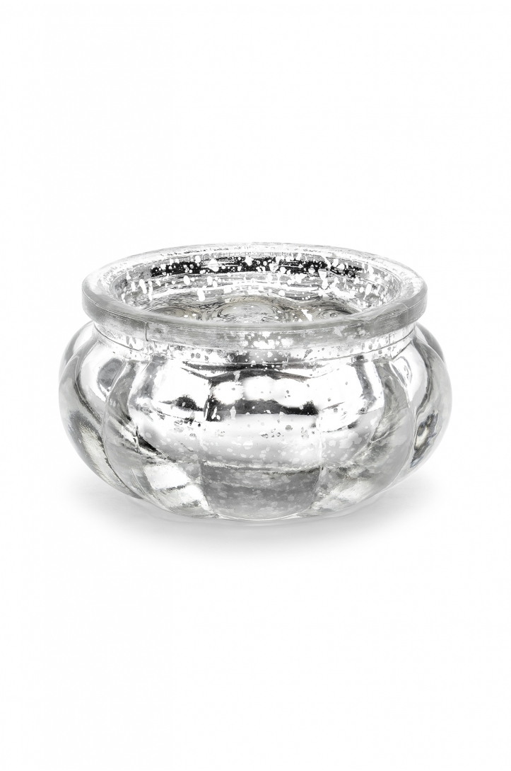 Glass candle holder 3cm