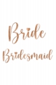 Glass Stickers "Bride & Bridesmaid"