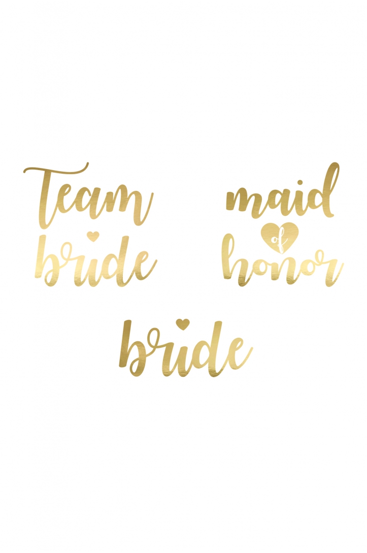 Temporary Tattoos Bachelorette Party