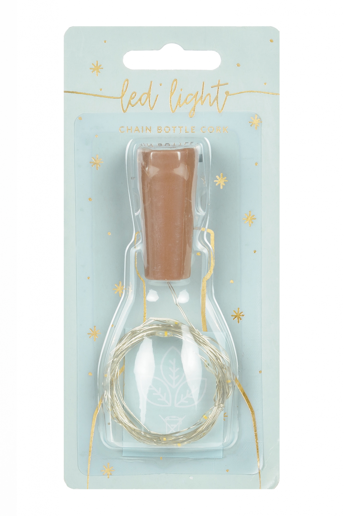 Decorative LED Bottle Lights with cork