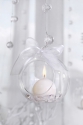 Glass Globe Candle Holders