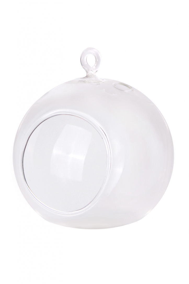 Glass Globe Candle Holders