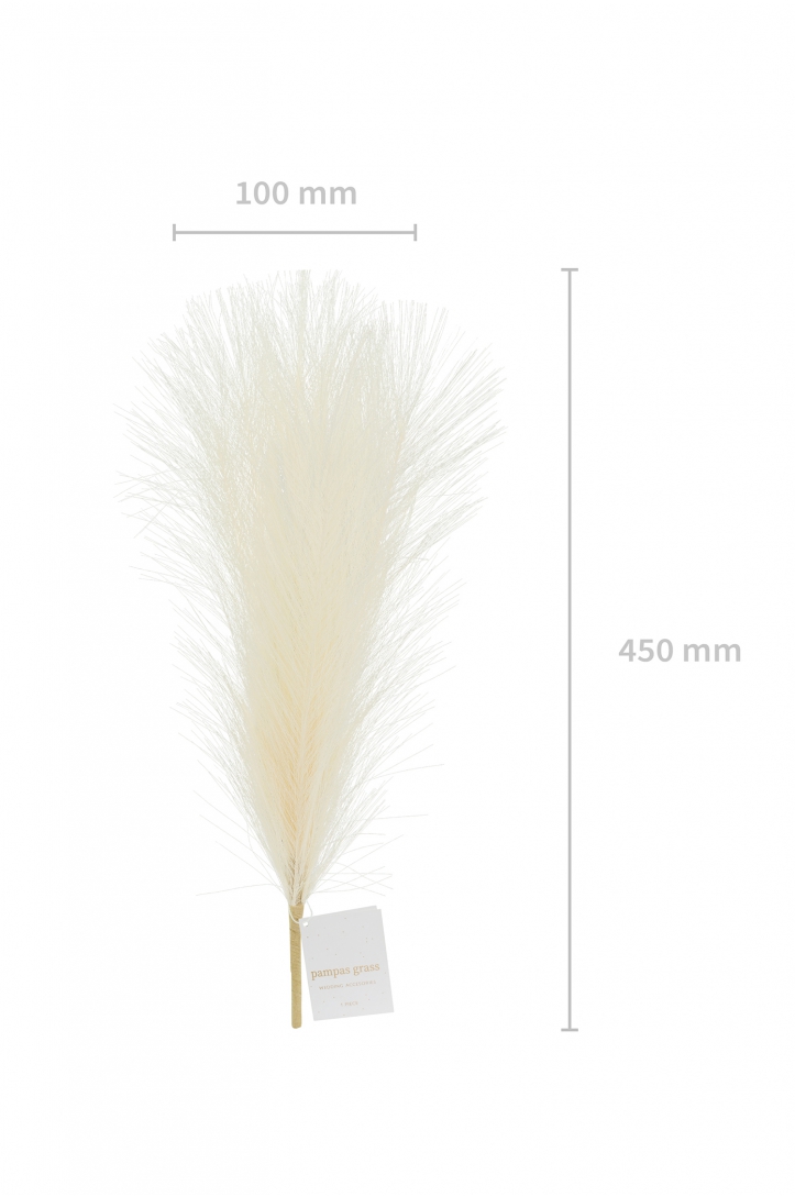 Artificial Pampas Grass 10 x 45 cm