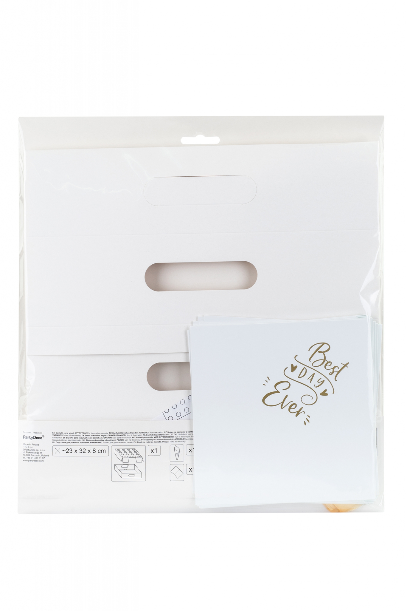 Ständer für Konfetti-Tüten