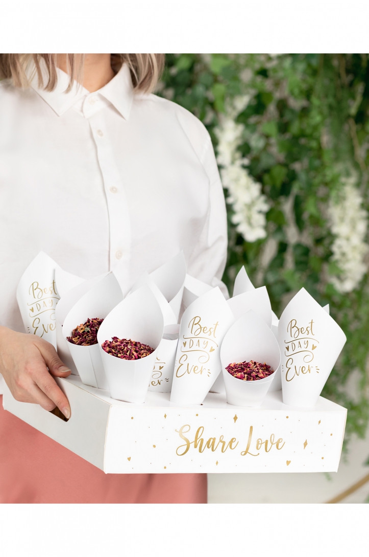 Confetti cone stand