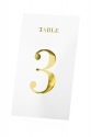 Table numbers transparent