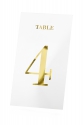 Table numbers transparent