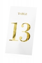 Table numbers transparent