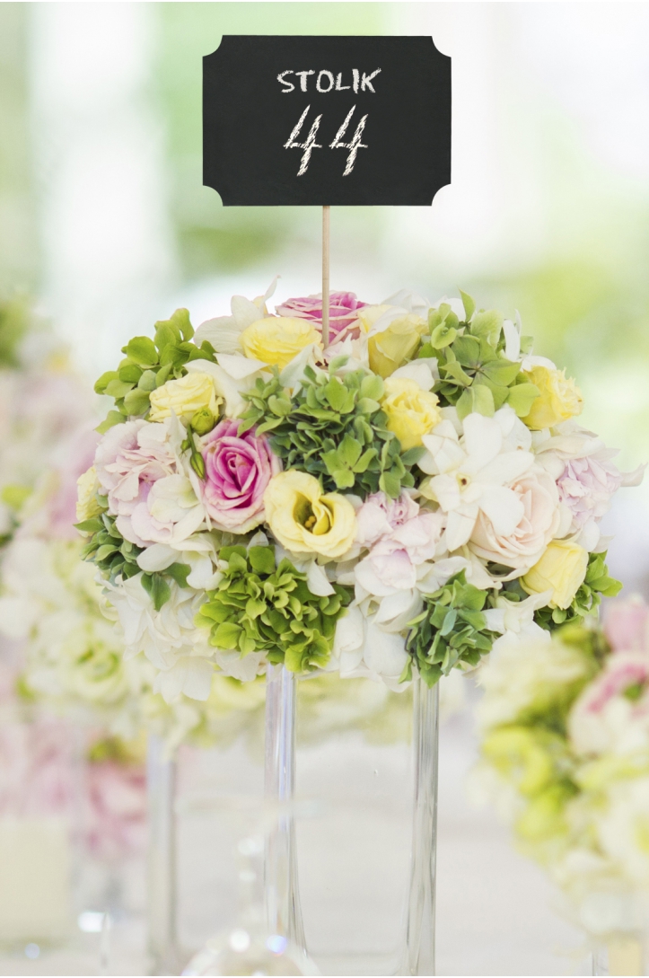 Karten auf Stäbchen