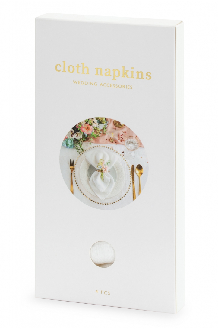 Fabric napkins 40x40cm