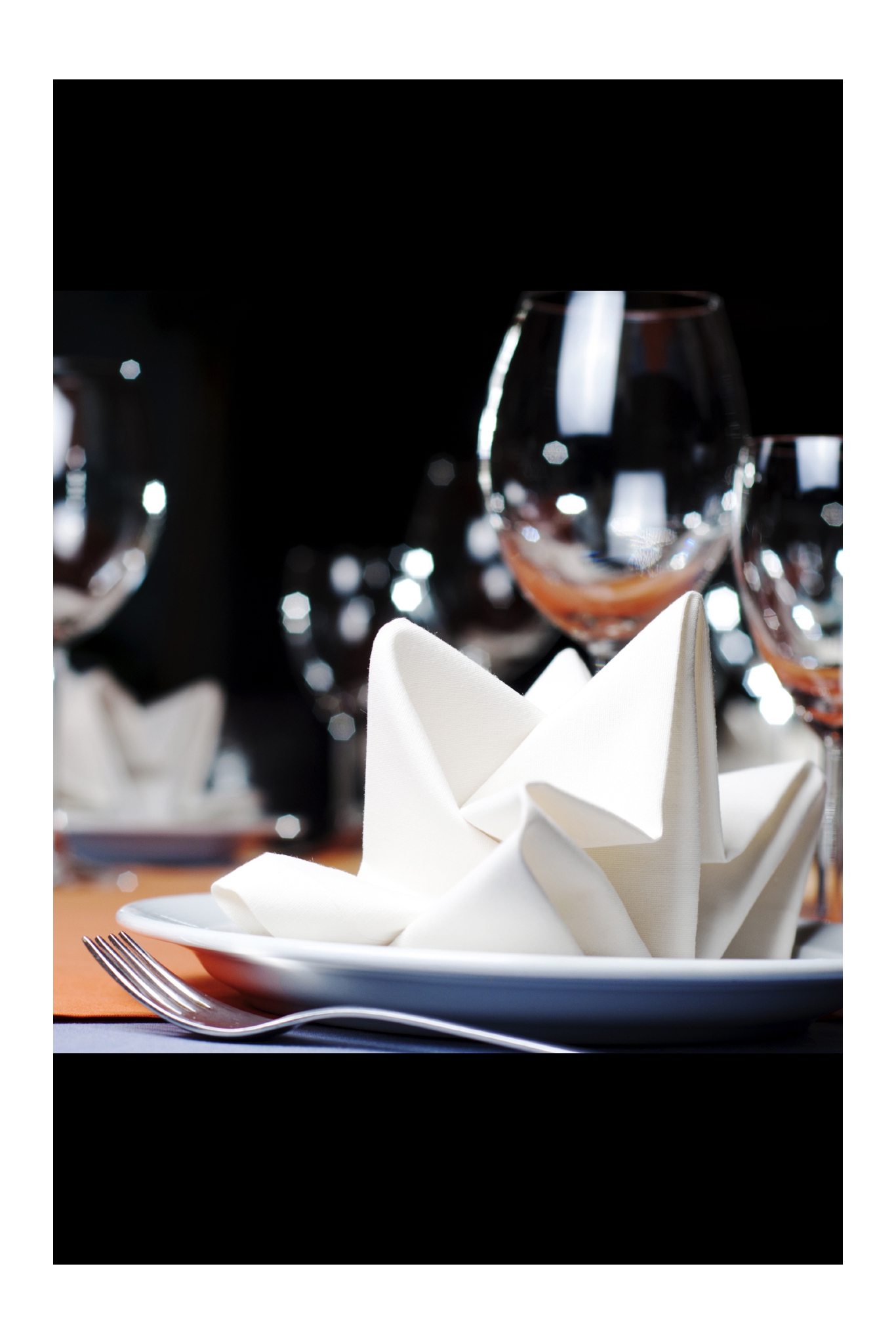 Fabric napkins 35x35cm