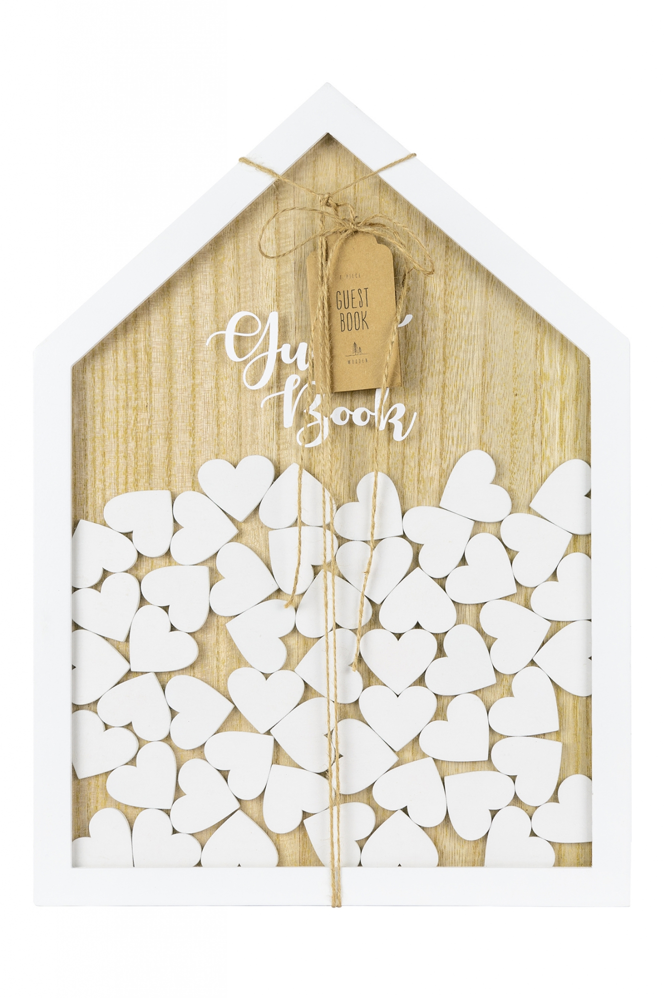 Wooden Guest Book