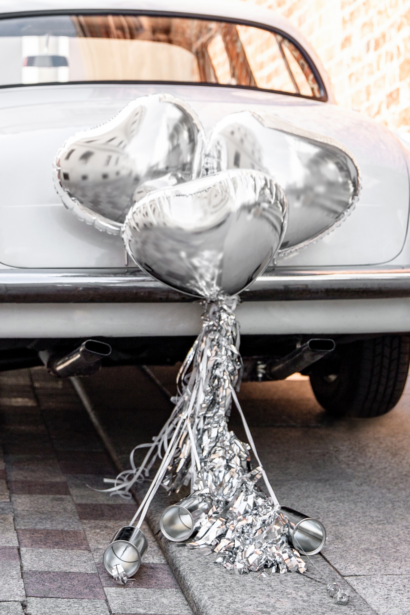 Car Decoration Set Hearts