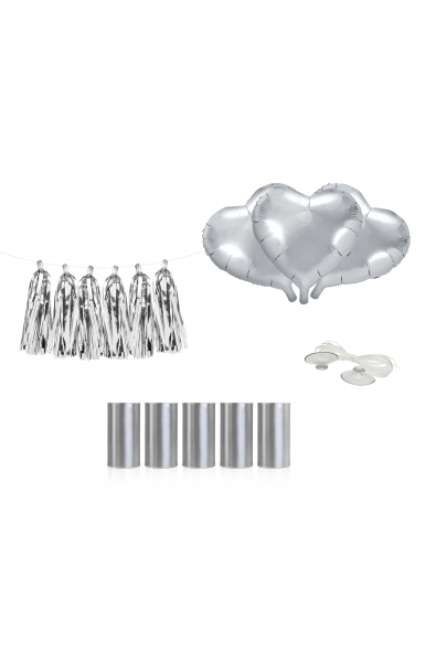 Auto-Dekorationsset Herzen