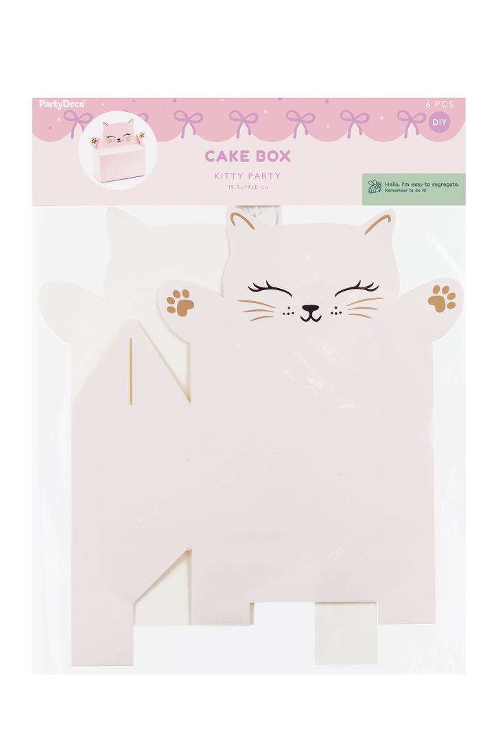 Cake boxes kitten
