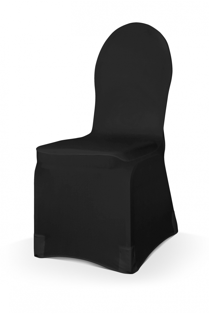 Elastic matt fabric chair cover
