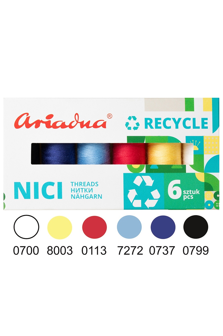 Zestaw Recycle Sky, Talia Eco 120/200m, 6 kol. (niebo)