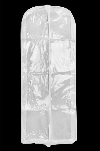 DRESS COVER LONG CLEAR FRONT