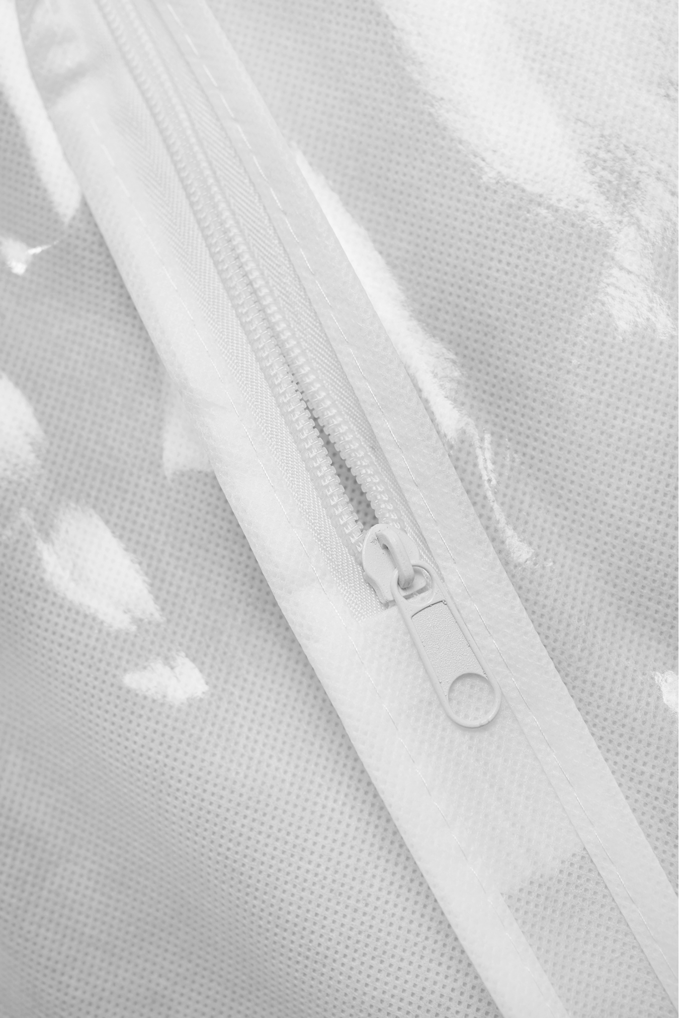 DRESS COVER LONG CLEAR FRONT